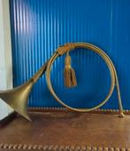Koperen hoorn . Grote model . Vintage, Antiek en Kunst, Ophalen of Verzenden