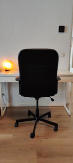Zwarte bureaustoel, Huis en Inrichting, Ophalen, Zo goed als nieuw, Zwart