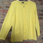 Nieuw! Barbara Lebek super mooi geel vest met rits. 44   46, Ophalen of Verzenden, Nieuw, Maat 46/48 (XL) of groter, Geel