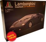 Lamborghini Countach 25th Anniversary Italeri 1/24, Hobby en Vrije tijd, Modelbouw | Auto's en Voertuigen, Nieuw, Ophalen of Verzenden