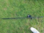 Spro jighengel met abu garcia Black ops molen, Watersport en Boten, Ophalen, Zo goed als nieuw, Molen
