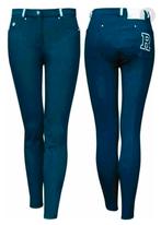 Gave chique rijbroek donkerblauw bling 44 Harry's-Horse, Dieren en Toebehoren, Paardrijkleding, Gebruikt, Dressuur, Dames, Onderkleding