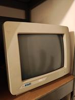 Vintage Atari SM124 monitor uit 1987, Computers en Software, Vintage Computers, Ophalen, Atari