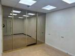 Aluminium schuifdeuren met getint spiegel, Ophalen, Glas, 120 cm of meer, Binnendeur