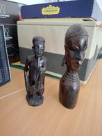 houten beelden afrika, Ophalen