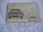 INSTRUKTIE BOEKJE FORD CORTINA 1965, Ophalen of Verzenden