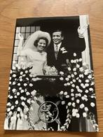 Huwelijkskaart Beatrix & Claus 1966, Verzenden, Gebruikt, Nederland, Kaart, Foto of Prent