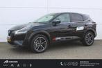 Nissan Qashqai 1.3 MHEV Xtronic Tekna / Navigatie + Apple Ca, Leder en Stof, Zwart, Bedrijf, Qashqai