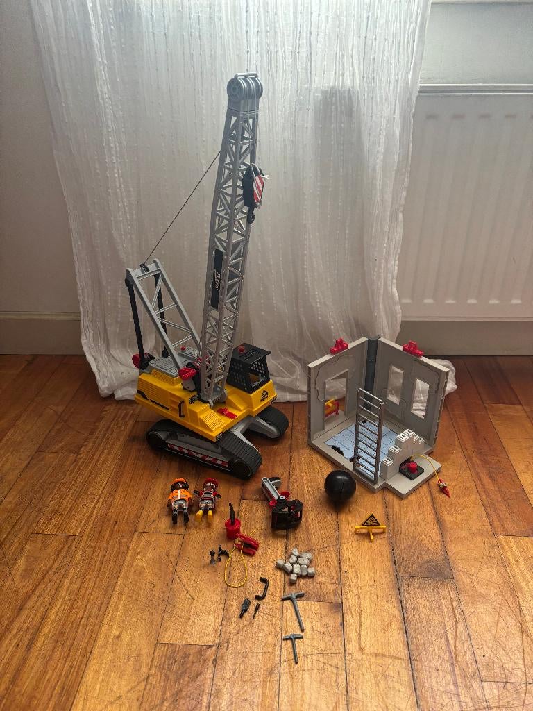 Playmobil City Action 70442 Kabelgraafmachine +bouwonderdeel, Kinderen en Baby's, Speelgoed | Playmobil, Ophalen of Verzenden