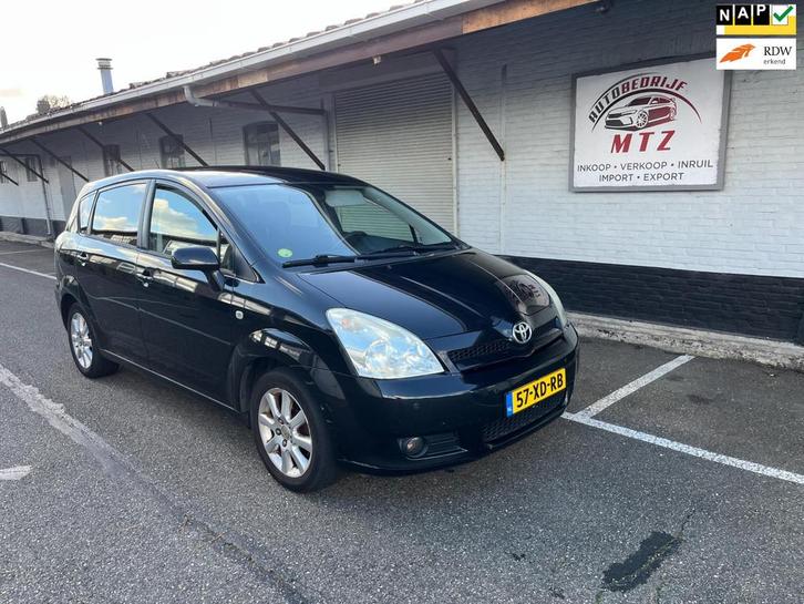 Toyota Verso 1.8 VVT-i Dynamic 7 Persoons / Automaat / Clima, Auto's, Toyota, Bedrijf, Te koop, Verso, ABS, Airbags, Airconditioning