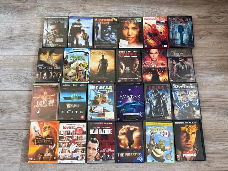 dvd's 128 stuks, Cd's en Dvd's, Dvd's | Tv en Series, Zo goed als nieuw, Overige genres, Alle leeftijden, Ophalen of Verzenden