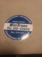 Minitrans transport/koeriersdiensten Rotterdam, Ophalen of Verzenden