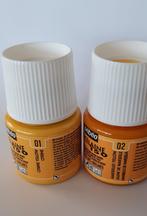 Pebeo porseleinverf 45ml. 48 kleuren met gratis sjablonenset, Ophalen of Verzenden, Nieuw, Overige typen