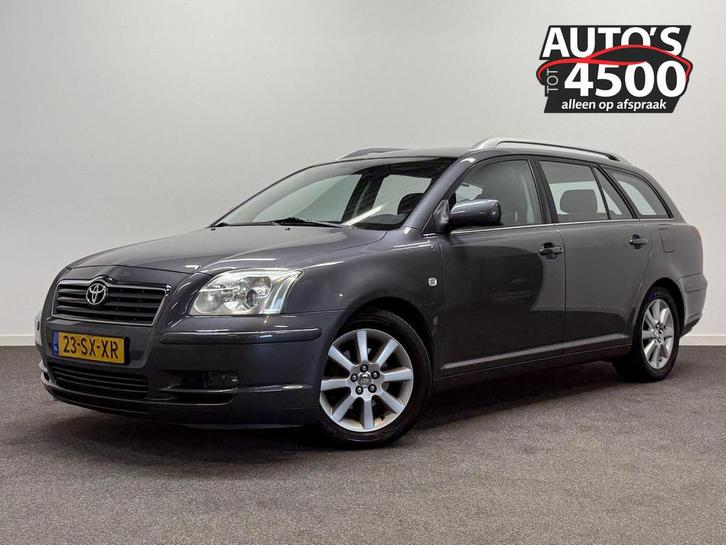 Toyota Avensis Wagon 1.8 VVTi Linea Luna Automaat! Leder! Tr, Auto's, Toyota, Bedrijf, Te koop, Avensis, ABS, Airbags, Airconditioning