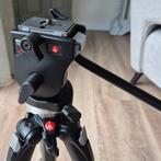 Manfrotto 190XB Statief met 700RC2 Balhoofd, Ophalen, Driepoot, Zo goed als nieuw, 175 cm of meer