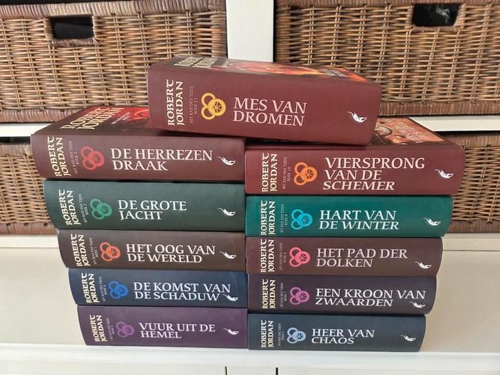 Robert Jordan - Het rad des tijds, Boeken, Fantasy, Gelezen, Ophalen of Verzenden