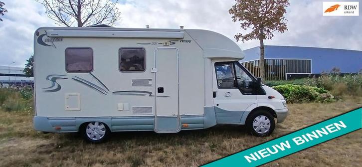 Ford Rimor Due Erre 391 2.4 td half intergraal fransbed, Caravans en Kamperen, Campers, Bedrijf, tot en met 3, Half-integraal