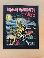 Grote backpatch van Iron Maiden Killers ca 27 x 36 cm, Verzamelen, Nieuw, Grote backpatch van Iron Maiden Killers ca 27 x 36 cm