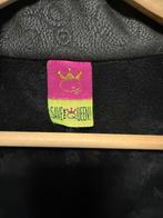 Leren damesjas met bontvoering - Save the Queen XL, Kleding | Dames, Ophalen of Verzenden, Zo goed als nieuw, Maat 46/48 (XL) of groter