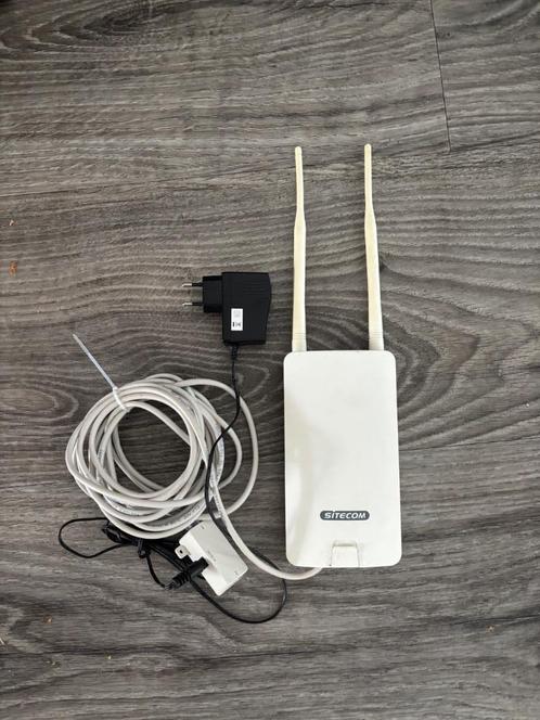 Sitecom WLX 2100 Outdoor wifi versterker (Hotspot), Computers en Software, WiFi-versterkers, Gebruikt, Ophalen of Verzenden