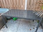 Tuintafel, Tuin en Terras, Ophalen, Gebruikt, Rechthoekig