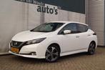 Nissan LEAF N-Connecta 40kWh -NAVI-ECC-PDC-, Auto's, Nissan, Stof, Gebruikt, 150 pk, Wit