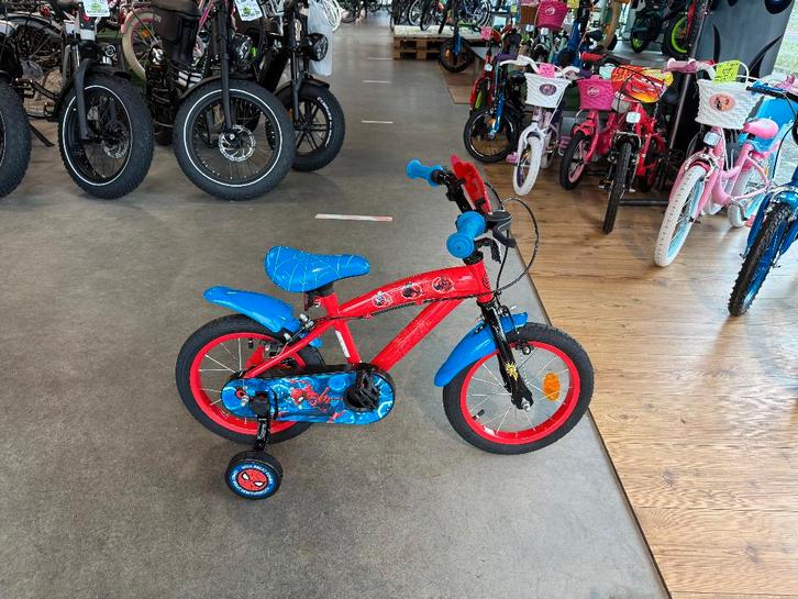 FIETSMASTER Spider-Man Kinderfiets - Jongens - 14 inch OP=OP, Fietsen en Brommers, Fietsen | Kinderfietsjes, Nieuw, Minder dan 16 inch