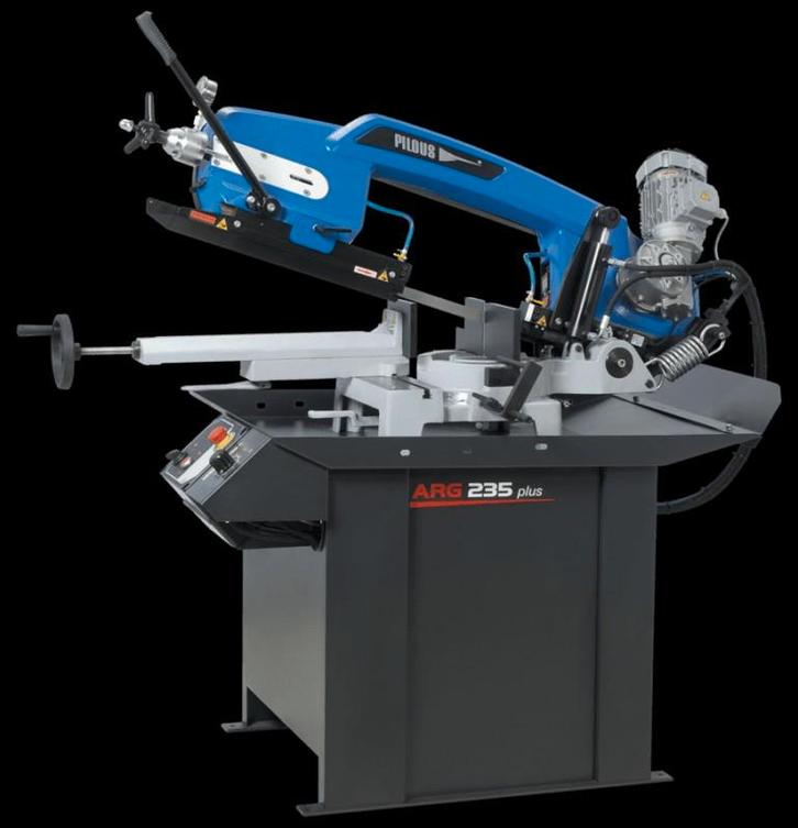 Pilous ARG 235 PLUS Showroom model, Doe-het-zelf en Verbouw, Gereedschap | Zaagmachines, Nieuw, Lintzaag, 1200 watt of meer, 70 mm of meer