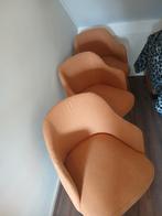 4 stoeltjes terra kleur, Huis en Inrichting, Stoelen, Ophalen, Zo goed als nieuw