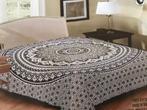 Ibiza mandala Strandlaken XXL, bedsprei, Festival kleed, Overige kleuren, Overige typen, Ophalen of Verzenden, Nieuw