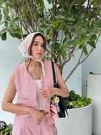 Licht roze haar accesoire kant bloemen sjaaltje, Verzenden, Nieuw, Overige typen