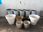 Partij Plantenbakken - Ook Los Verkrijgbaar!, Tuin en Terras, Bloempotten, Kunststof, Gebruikt, Rond, Tuin