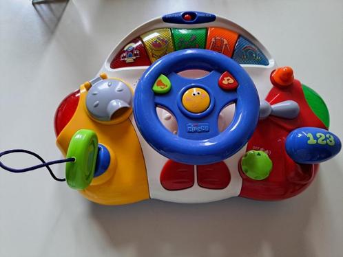 Op een leuke manier een auto besturen voor een baby. Chicco., Kinderen en Baby's, Speelgoed | Babyspeelgoed, Zo goed als nieuw