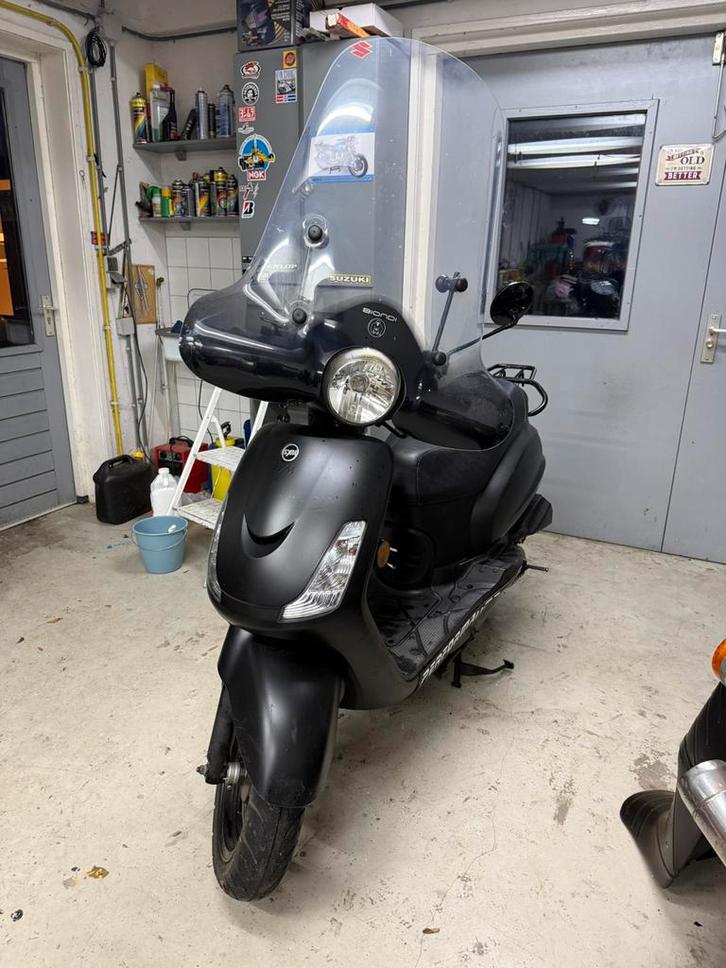 Sym Fiddle, Fietsen en Brommers, Scooters | SYM, Gebruikt, Fiddle, Maximaal 25 km/u, Benzine, Ophalen