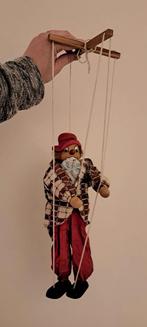 Vintage Marionet Pop - Clown, Ophalen of Verzenden, Gebruikt, Overige typen
