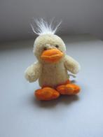 Direct Sales geel zacht pluche eend kuiken met kwaakgeluid, Ophalen of Verzenden, Nieuw, Eend