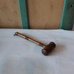 Hamer voorzitter voorzittershamer hout lengte 33,5 cm, Ophalen of Verzenden