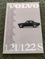Instructieboekje Volvo 121/122 S, Ophalen of Verzenden