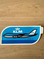 KLM sticker Boeing 747 vintage, Ophalen of Verzenden, Zo goed als nieuw, Overige typen