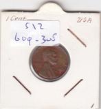 S12-G09-0308 Verenigde Staten 1 cent 1965  KM# 201 VF Lincol, Postzegels en Munten, Munten | Amerika, Losse munt, Verzenden, Noord-Amerika