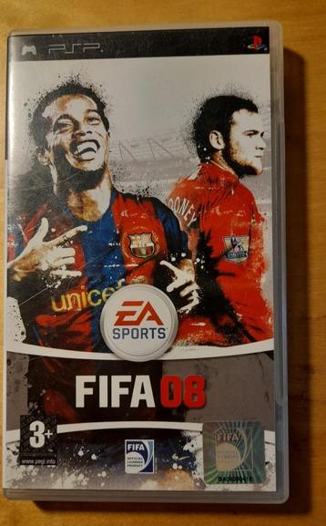 Game PSP FIFA 08 beschikbaar voor biedingen