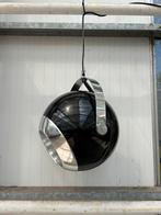 BEBOB ZWARTE XL RETRO HANGLAMP, Ophalen of Verzenden, Zo goed als nieuw, Minder dan 50 cm