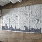Vintage 2008 Ikea Asa Ekstrom stof paneel Manga 145 x 82 cm, Hobby en Vrije tijd, 120 cm of meer, Wit, Nieuw, Ophalen of Verzenden