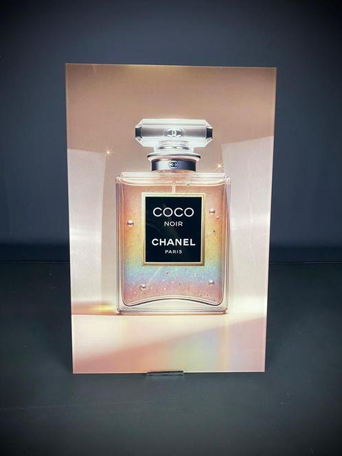 Prachtige Rainbow Coco Chanel plexiglas schilderij, Antiek en Kunst, Kunst | Schilderijen | Modern, Ophalen of Verzenden
