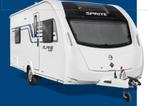 Sprite Alpine Sport 370 Gezocht, Caravans en Kamperen, Standaardzit, 750 - 1000 kg, Particulier, Schokbreker