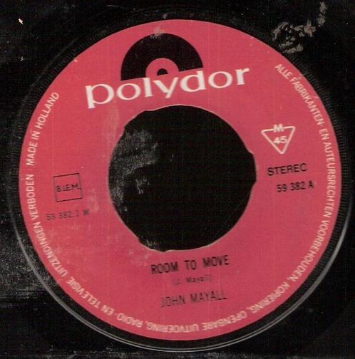 John Mayall - Room To Move - Saw Mill Gulch Road - 1969, Cd's en Dvd's, Vinyl Singles, Gebruikt, Pop, Ophalen