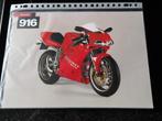 Folder Ducati 916, Verzenden, Ducati