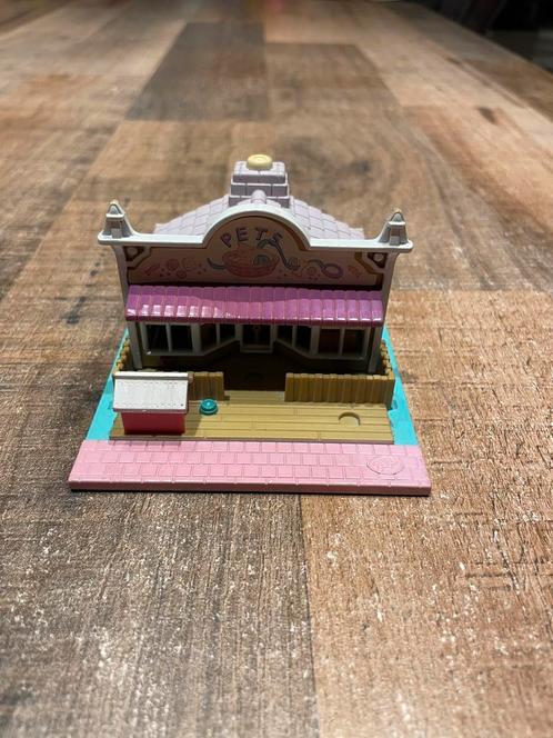 Polly pocket huisje pets petshop, Verzamelen, Poppetjes en Figuurtjes, Gebruikt, Ophalen of Verzenden