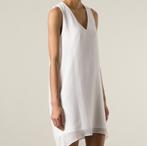 mooi mouwloos petrolgroen jurkje van Helmut Lang mt M, Kleding | Dames, Jurken, Helmut Lang, Gedragen, Boven de knie, Groen