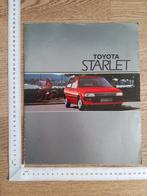 Toyota Starlet, brochure 1987, Ophalen of Verzenden, Gelezen, Toyota